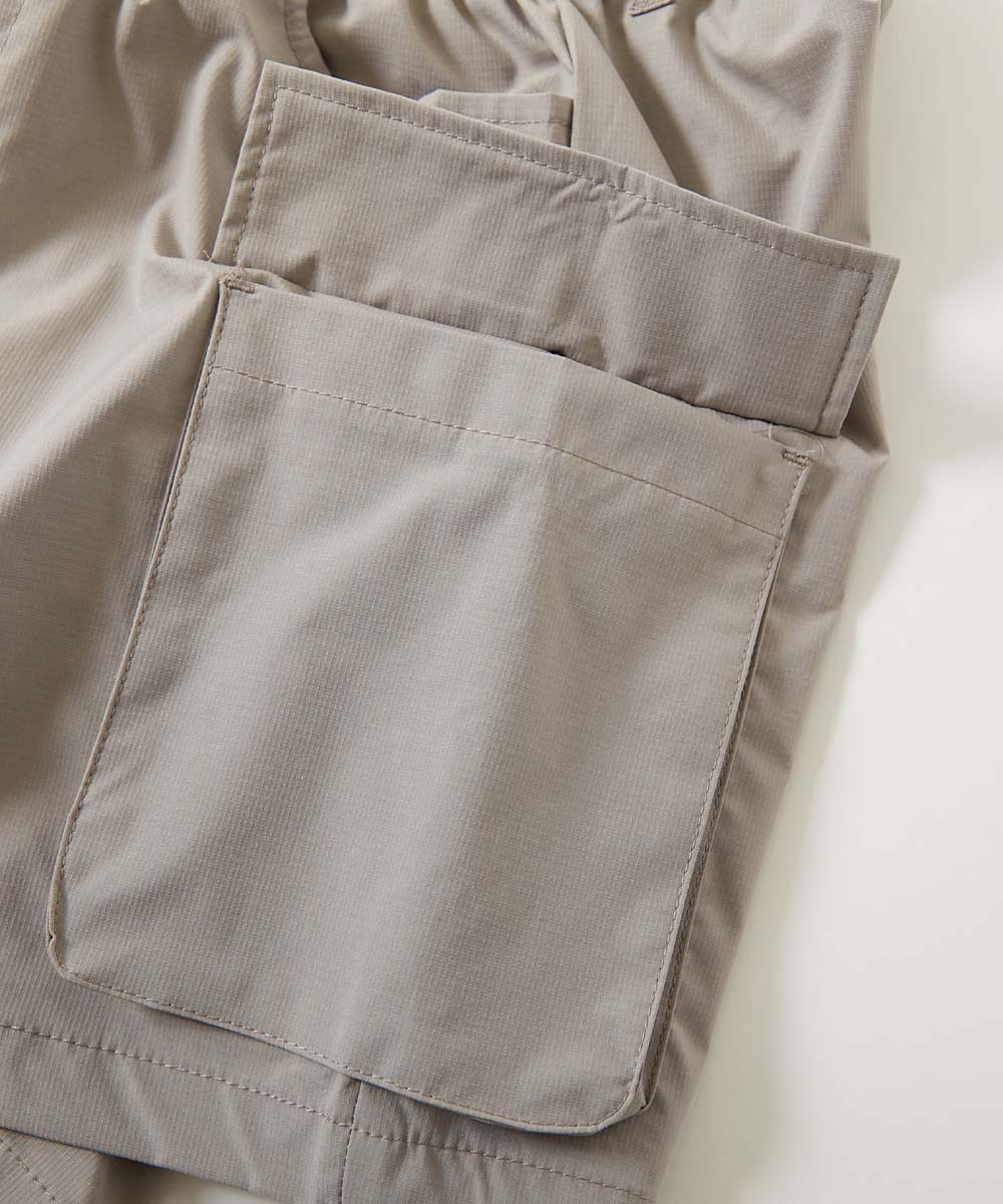 日本童裝 dev!rock 抗皺面料 工裝短褲 100-160cm 男童款/女童款 夏季 PANTS