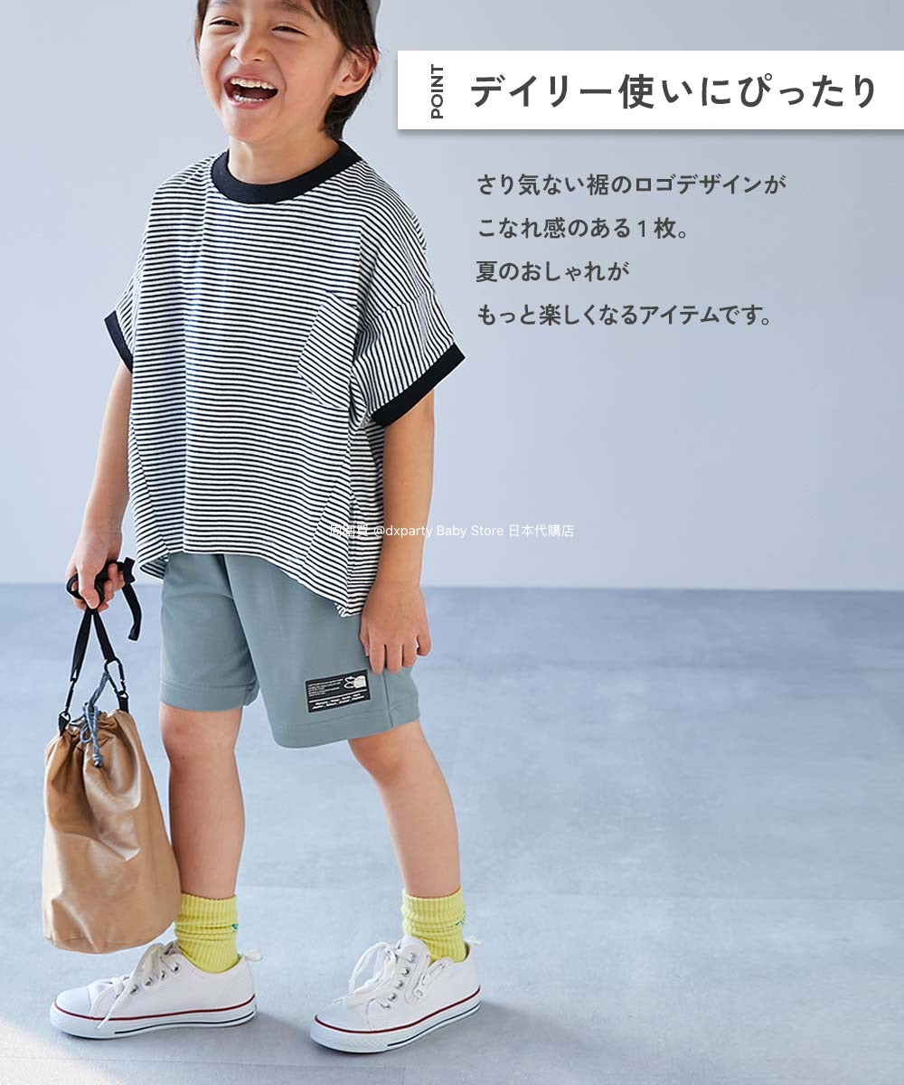 Japanese children's clothing dev!rock cool quick-drying series smooth stretch mesh breathable sports shorts 100-160cm contact cool boys/girls summer PANTS sports series