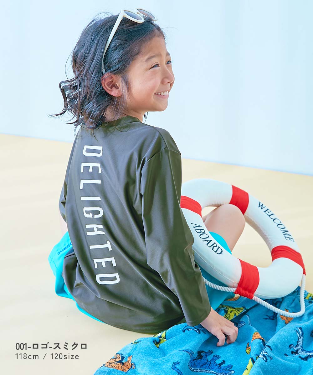 Japanese children's clothing dev!rock UV protection top swimsuit 100-160cm boys/girls summer swimsuit special edition