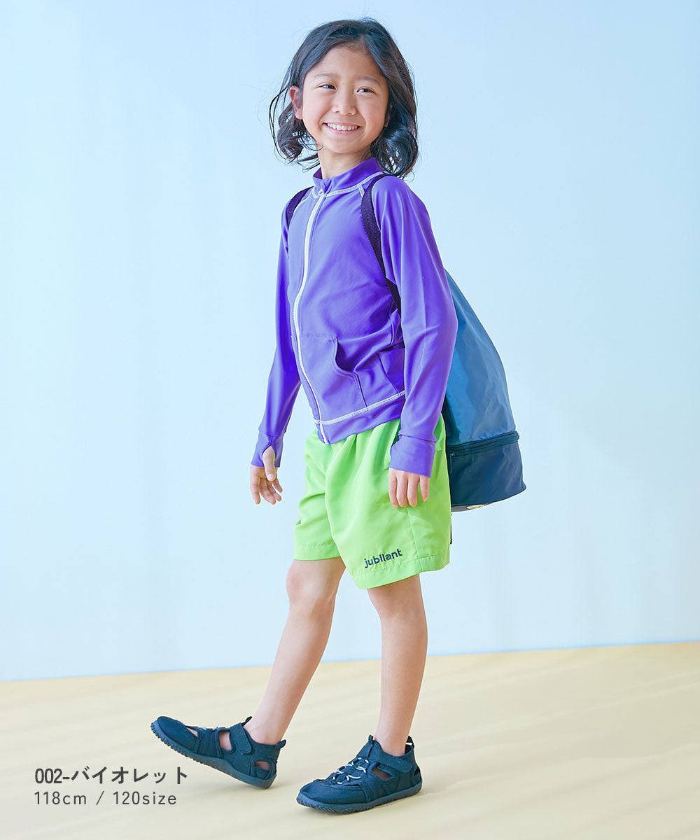 Japanese children's clothing dev!rock UV-blocking swimsuit jacket 100-160cm boys/girls summer swimsuit special edition