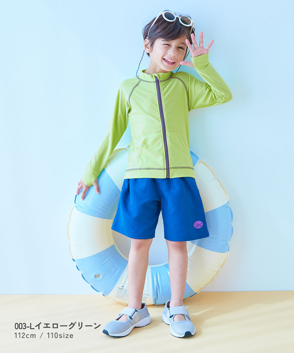 Japanese children's clothing dev!rock UV-blocking swimsuit jacket 100-160cm boys/girls summer swimsuit special edition