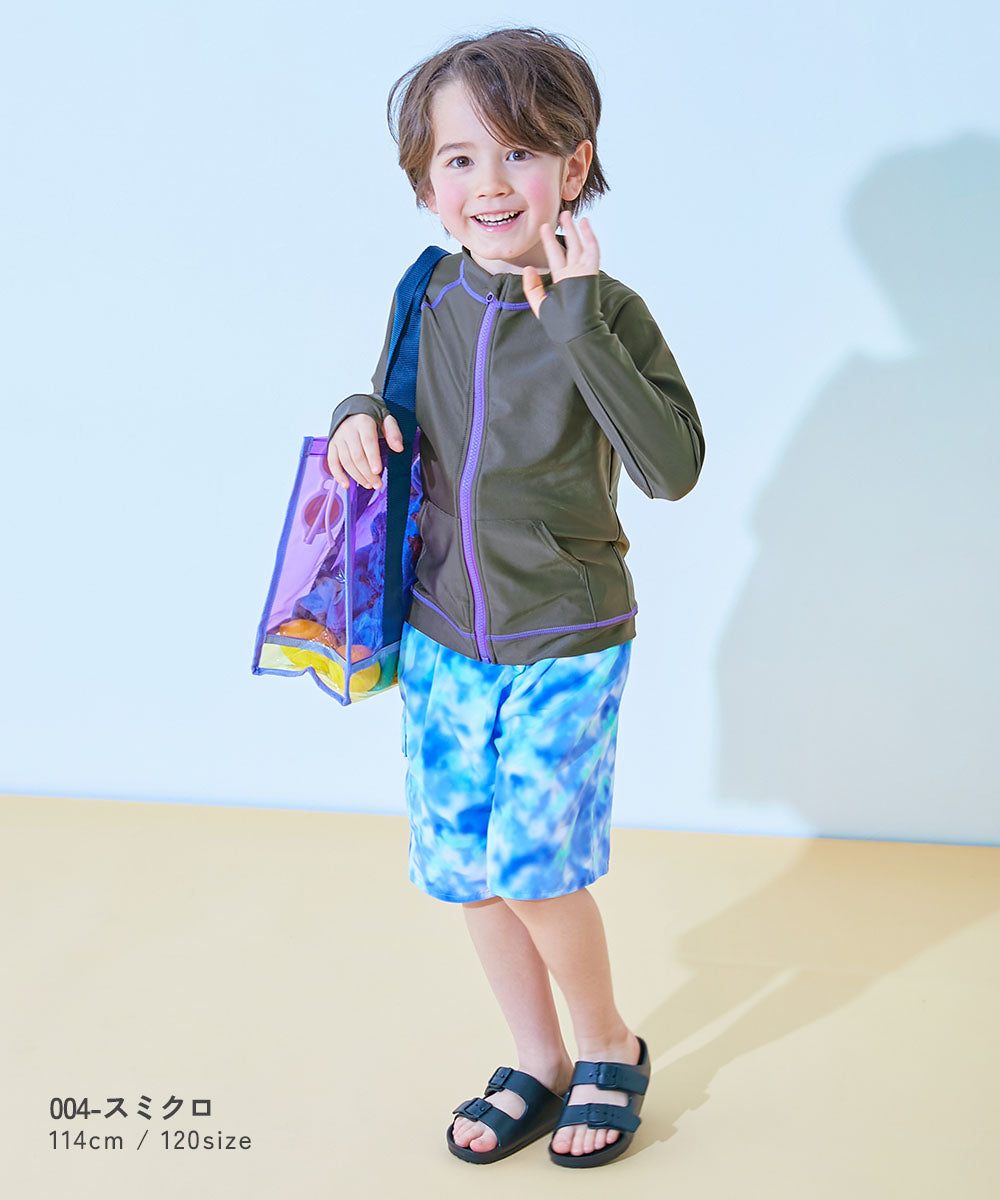 Japanese children's clothing dev!rock UV-blocking swimsuit jacket 100-160cm boys/girls summer swimsuit special edition
