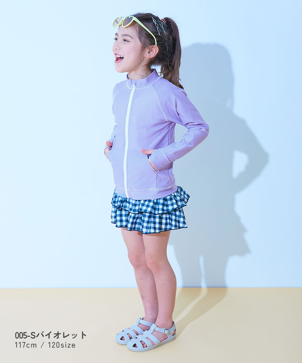 Japanese children's clothing dev!rock UV-blocking swimsuit jacket 100-160cm boys/girls summer swimsuit special edition