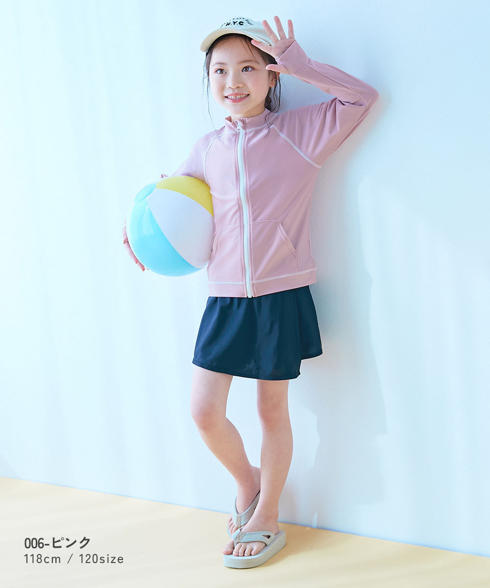Japanese children's clothing dev!rock UV-blocking swimsuit jacket 100-160cm boys/girls summer swimsuit special edition