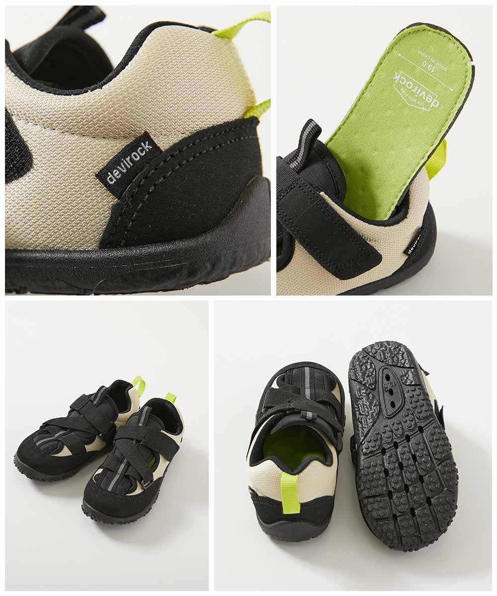 日本直送 dev!rock 水陸兩用 排水涼鞋 17-23cm 鞋系列 其他品牌 夏日玩水泳衣特輯