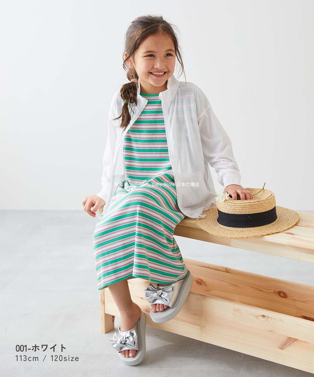 Japanese children's clothing dev!rock UV protection thin stand collar jacket 100-160cm boys/girls spring and summer outerwear