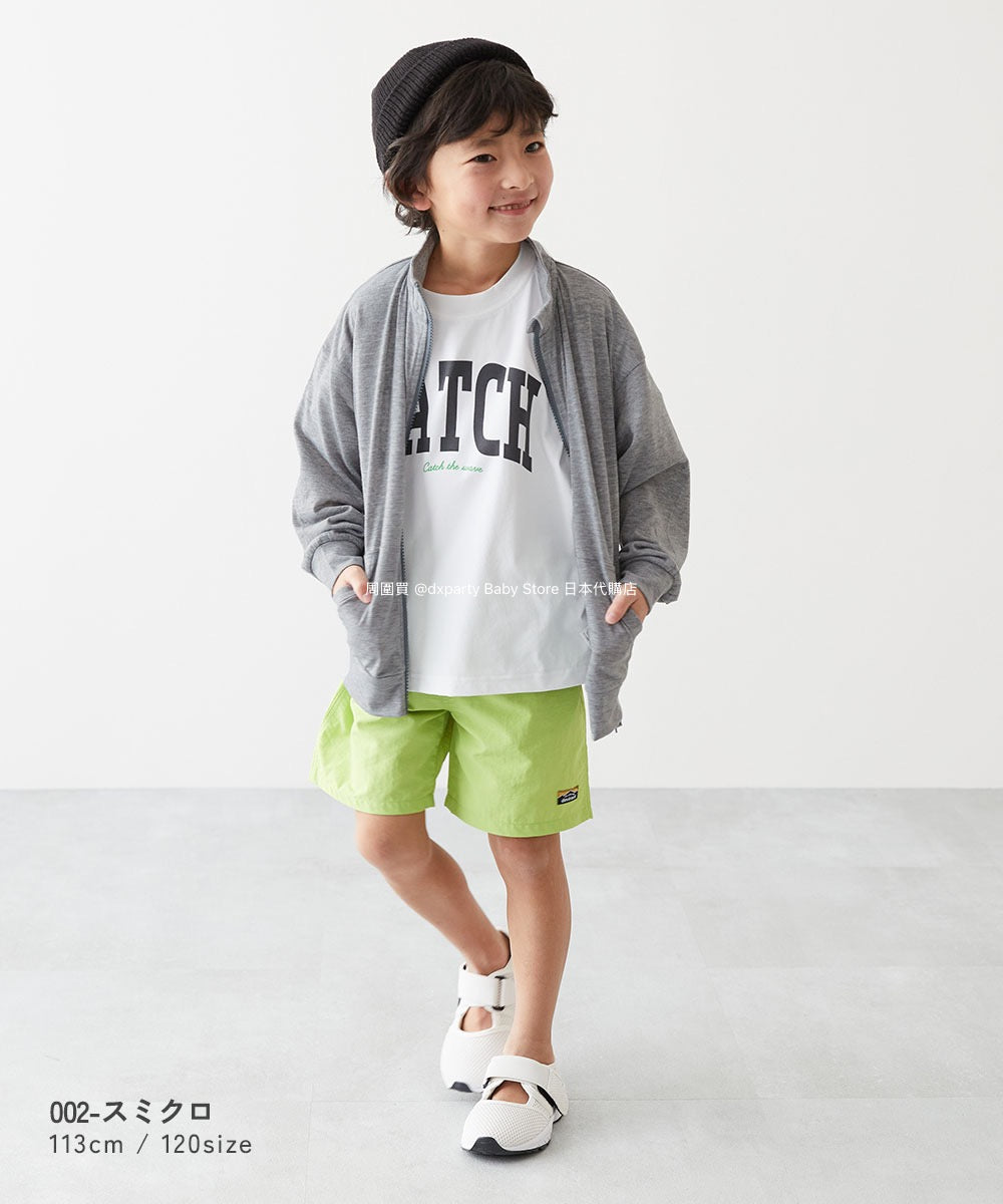 Japanese children's clothing dev!rock UV protection thin stand collar jacket 100-160cm boys/girls spring and summer outerwear
