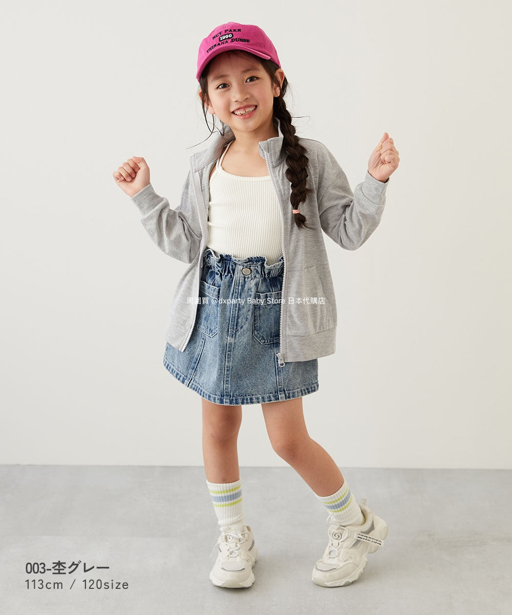 Japanese children's clothing dev!rock UV protection thin stand collar jacket 100-160cm boys/girls spring and summer outerwear