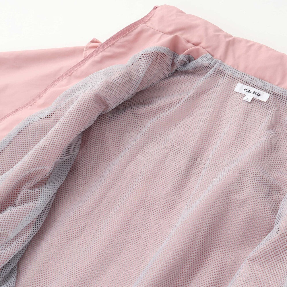 日本童裝 SLAP SLIP 反光條 網眼內襯 運動風褸 100-150cm 女童款 秋季 OUTERWEAR