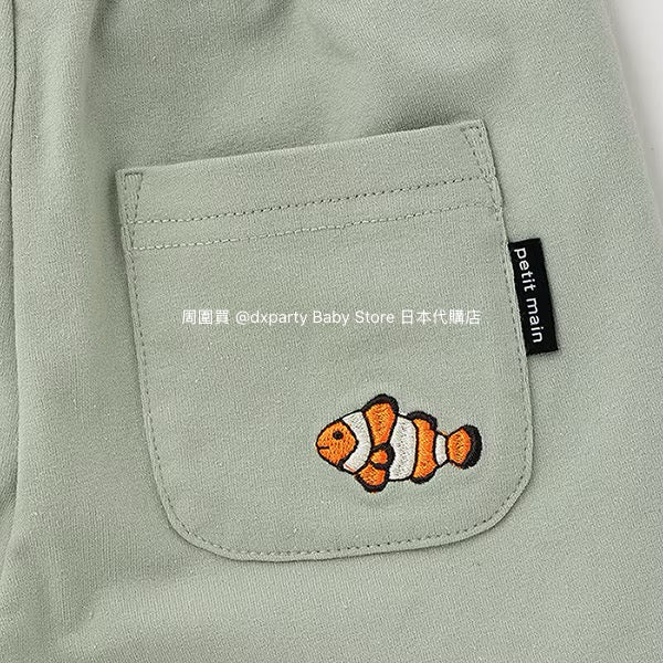 Japanese children's clothing pe#main casual shorts 80-130cm boys' summer PANTS