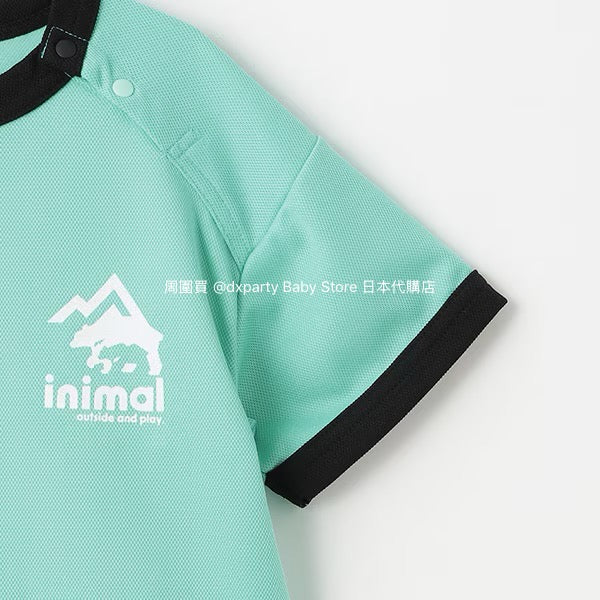 Japanese Kidswear mini#ML Quick-Dry Series Contact Cooling Two-Piece Sports Set (90-140cm) Boys'/Girls' Summer TOPS PANTS