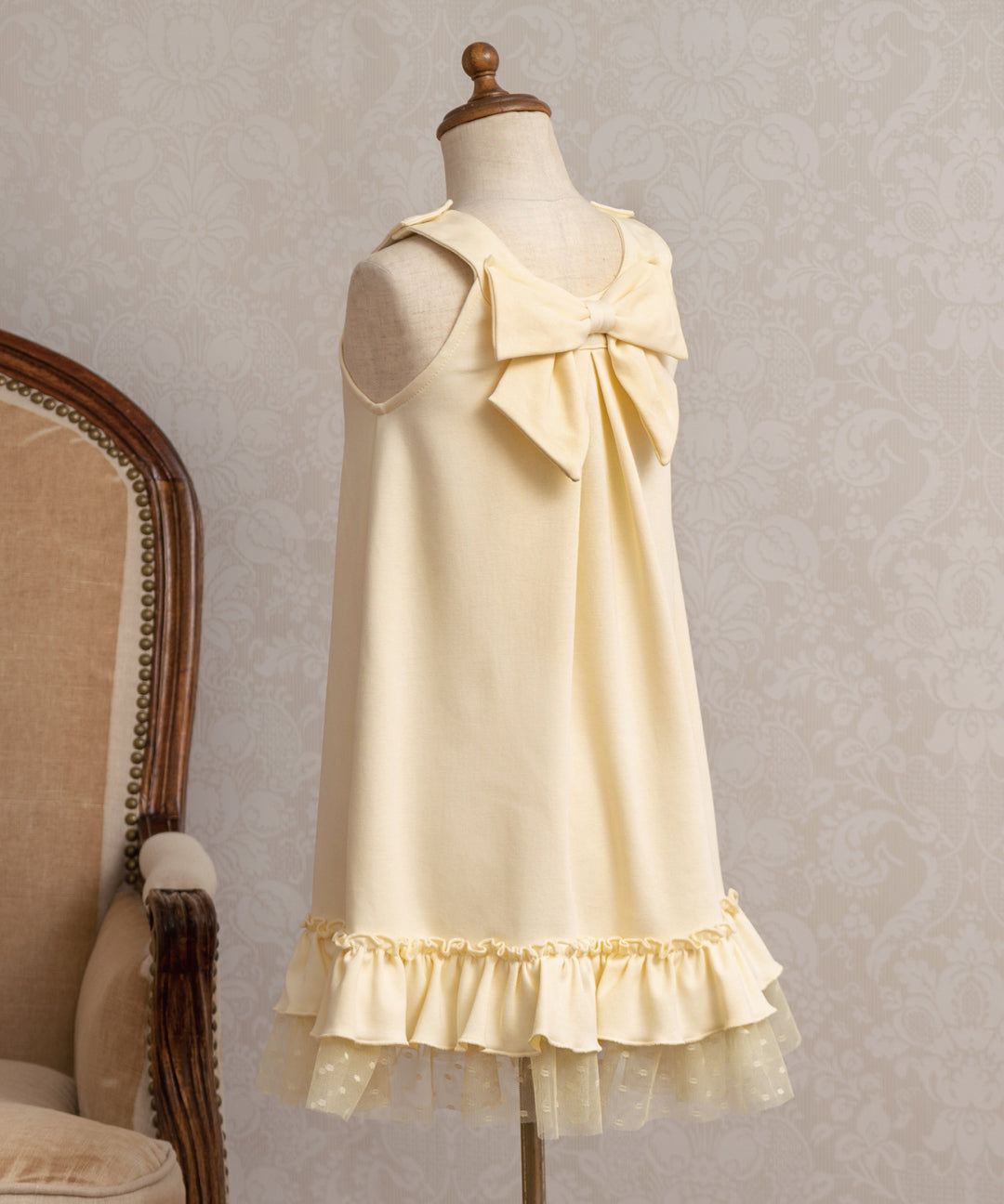 Japanese children's clothing panpantutu bow heart skirt 80-140cm girls summer dresses
