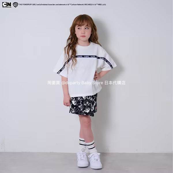 Japanese children's clothing X-girl Stages x Flying Girls printed skirt pants 90-140cm girls summer PANTS