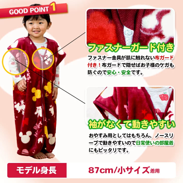 Japanese children's clothing zipper sleeping bag 50x70/70x100cm boys/girls/adult autumn and winter sleeping bag series
