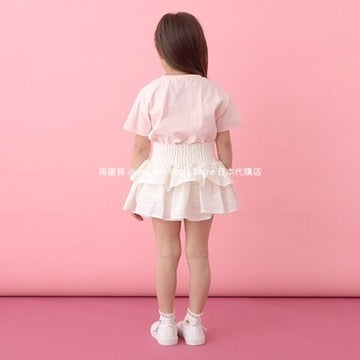 Japanese children's clothing Ly# mine lace short skirt pants 100-150cm girls summer SKIRTS PANTS