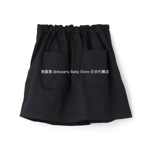 Japanese children's clothing X-girl Stages rivet side pleat skirt 90-140cm girls summer SKIRTS