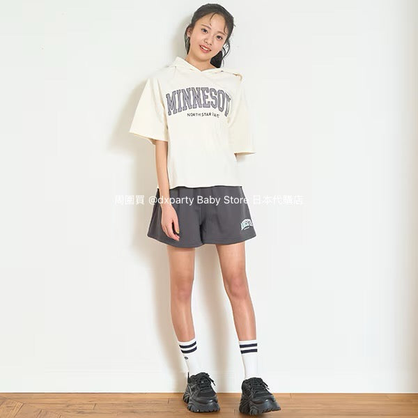 Lovetoxic Japanese Kidswear Cold Contact Casual Two-Piece Set (140-160cm) Girls Summer TOPS PANTS