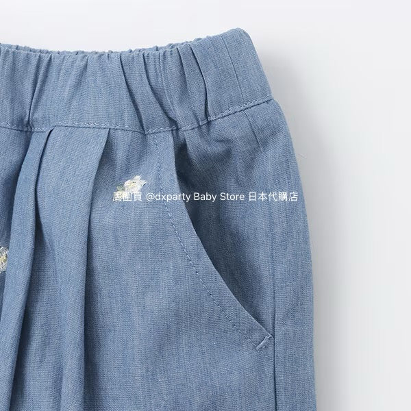 Japanese children's clothing pe#main Strawberry embroidered bloomers 80-130cm girls' summer PANTS