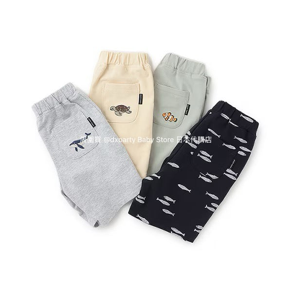 Japanese children's clothing pe#main casual shorts 80-130cm boys' summer PANTS