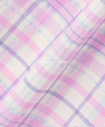 Japanese children's clothing aF#a325 checkered bow shorts 100-160cm girls summer PANTS