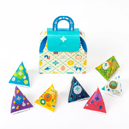 日本直送 麻布十番Cocoro 納奈羅精選小包米菓禮盒 7/21/42/63袋入 新年行運發財特輯 Happy New Year 馬年 限定手信