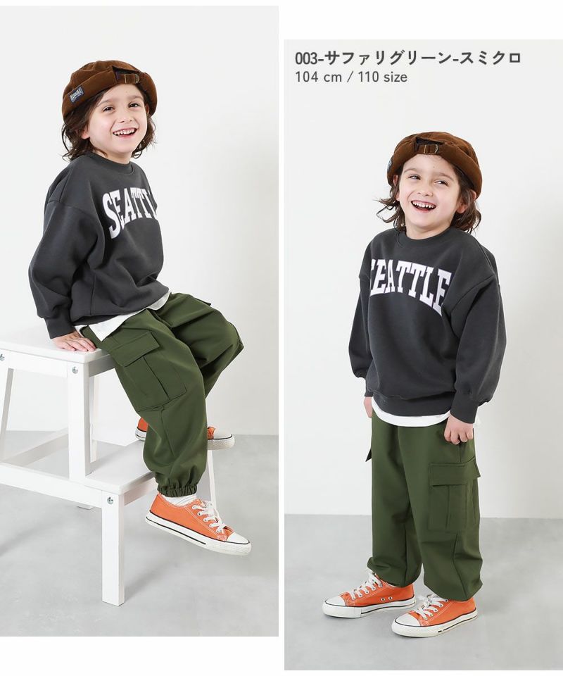 日本童裝 dev!rock 防風工裝長褲 100-160cm 男童款 冬季 PANTS