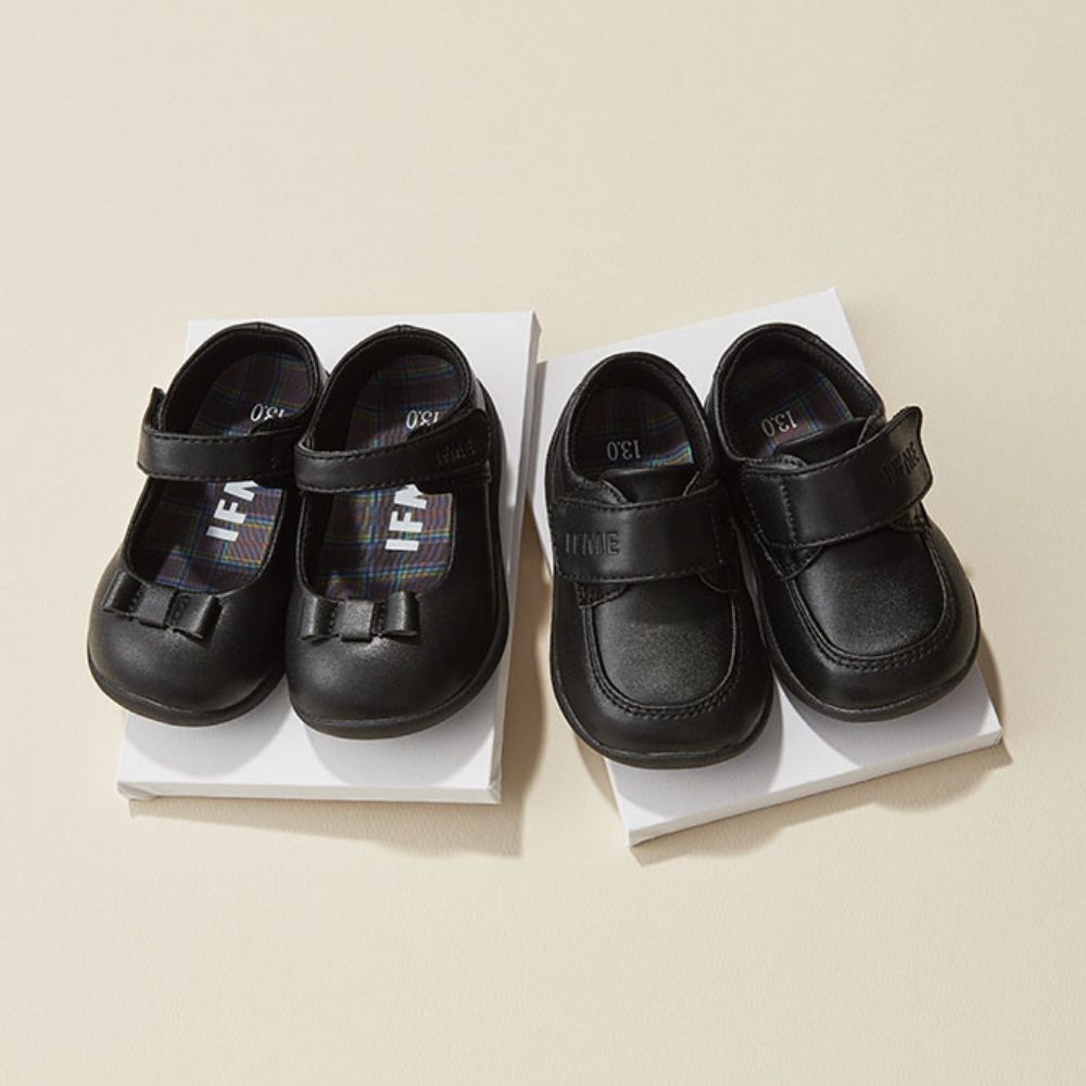 IFME Japanese-Supported Leather Shoes for Healthy and Functional Children (12-15cm) Girls