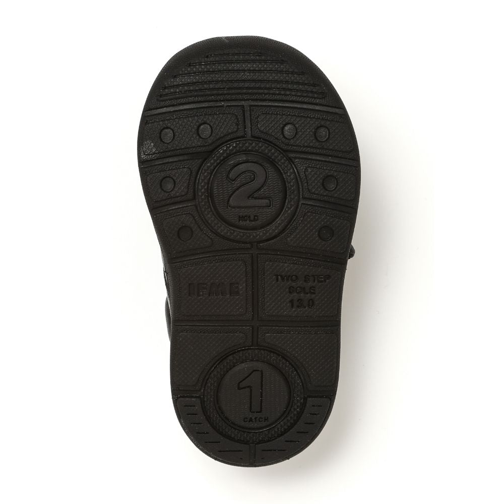 IFME Japanese-Supported Leather Shoes for Healthy and Functional Children (12-15cm) Boys' Shoes