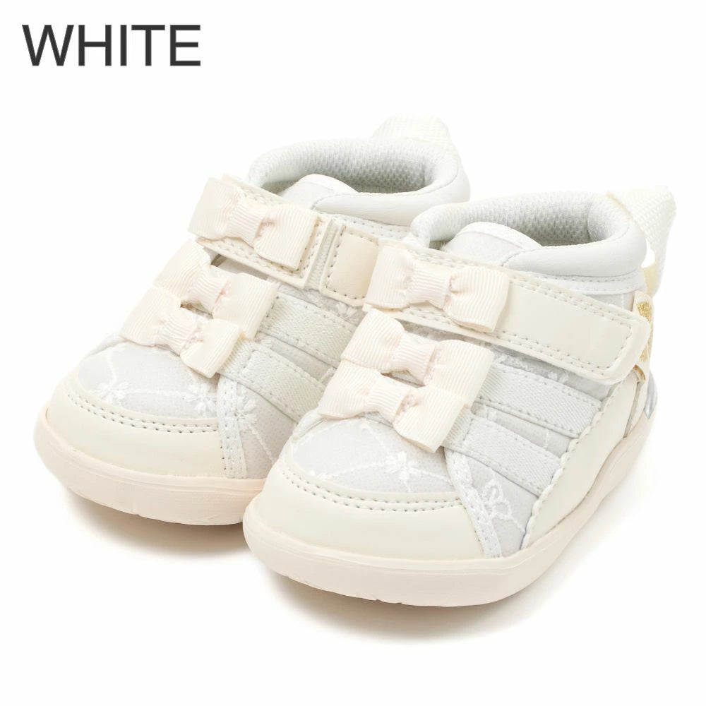 IFME CALIN Triple Bowknot Sports Shoes (Sold Directly from Japan) for Girls (12-15cm)