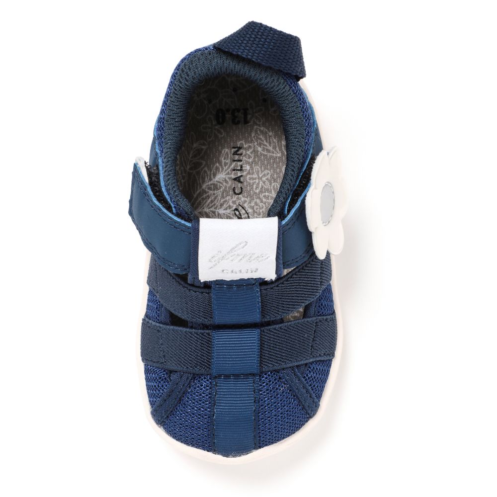 IFME CALIN Daisy Amphibious Sneakers (Direct from Japan) - Healthy Functional Children's Shoes (12-15cm) for Girls