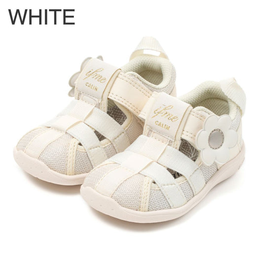 IFME CALIN Daisy Amphibious Sneakers (Direct from Japan) - Healthy Functional Children's Shoes (12-15cm) for Girls