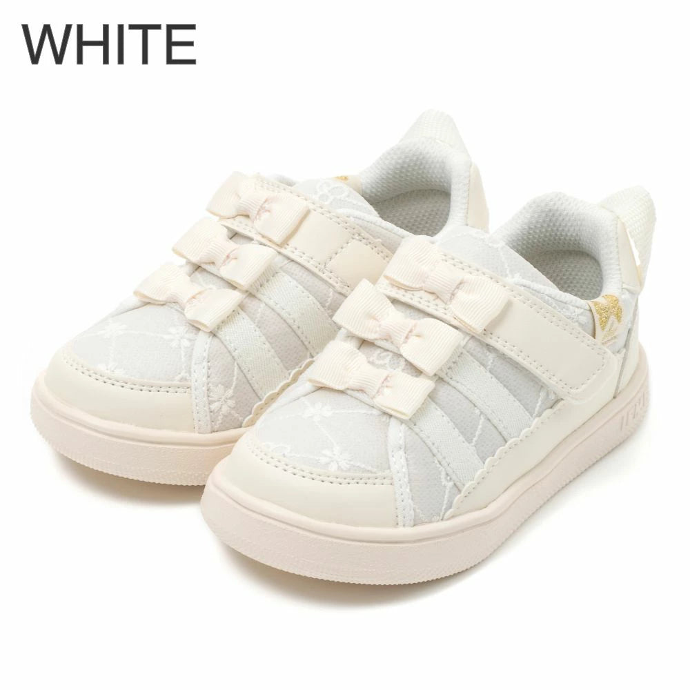 IFME CALIN Triple Bowknot Sports Shoes (Sold Directly from Japan) for Girls (15-21cm)