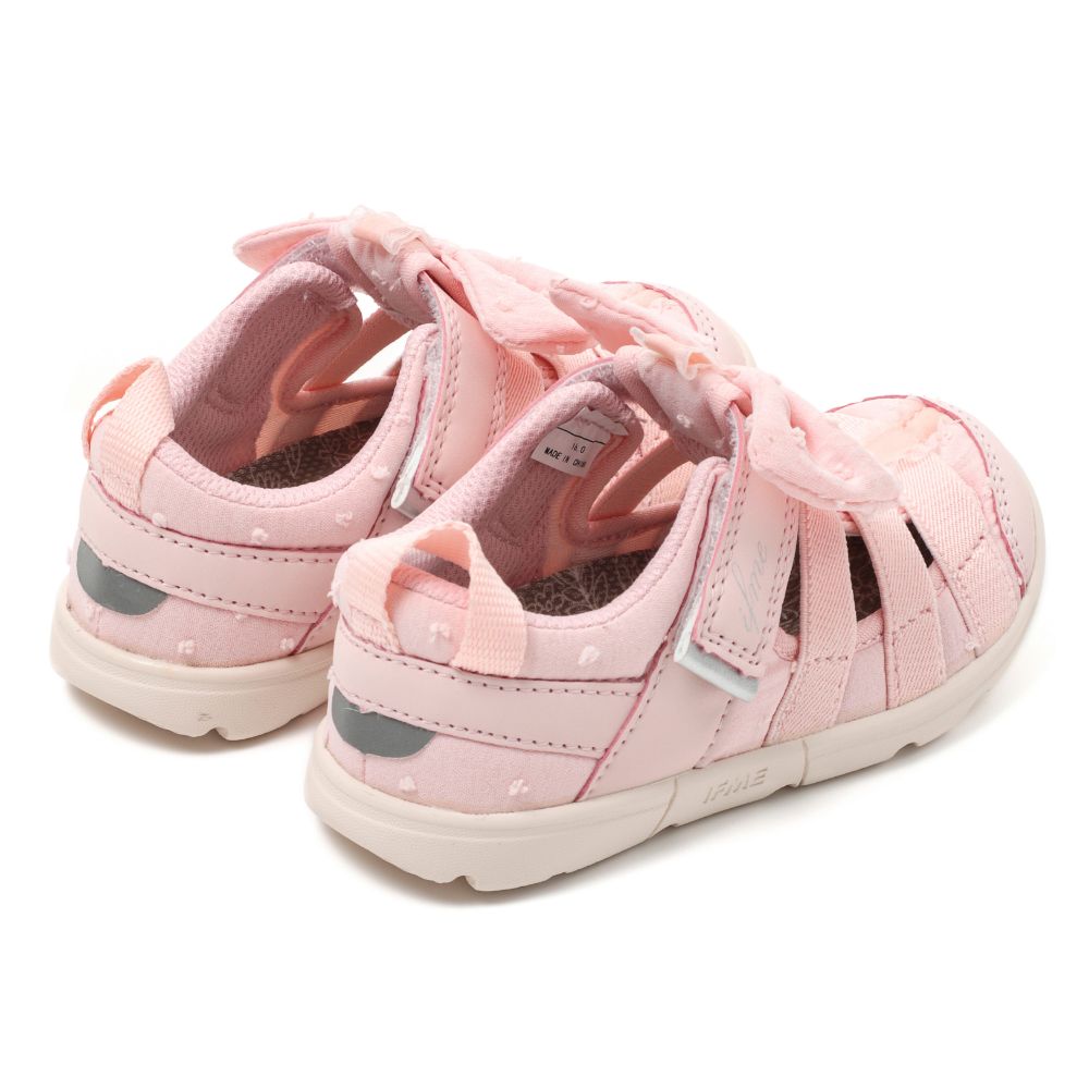 IFME CALIN Large Bow Amphibious Sneakers (Direct from Japan) - Healthy Functional Children's Shoes (15-21cm) - Girls' Shoes