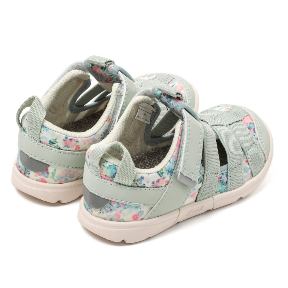 IFME CALIN Watercolor Pattern Amphibious Sneakers (Direct from Japan) - Healthy Functional Children's Shoes (15-21cm) - Girls' Shoes