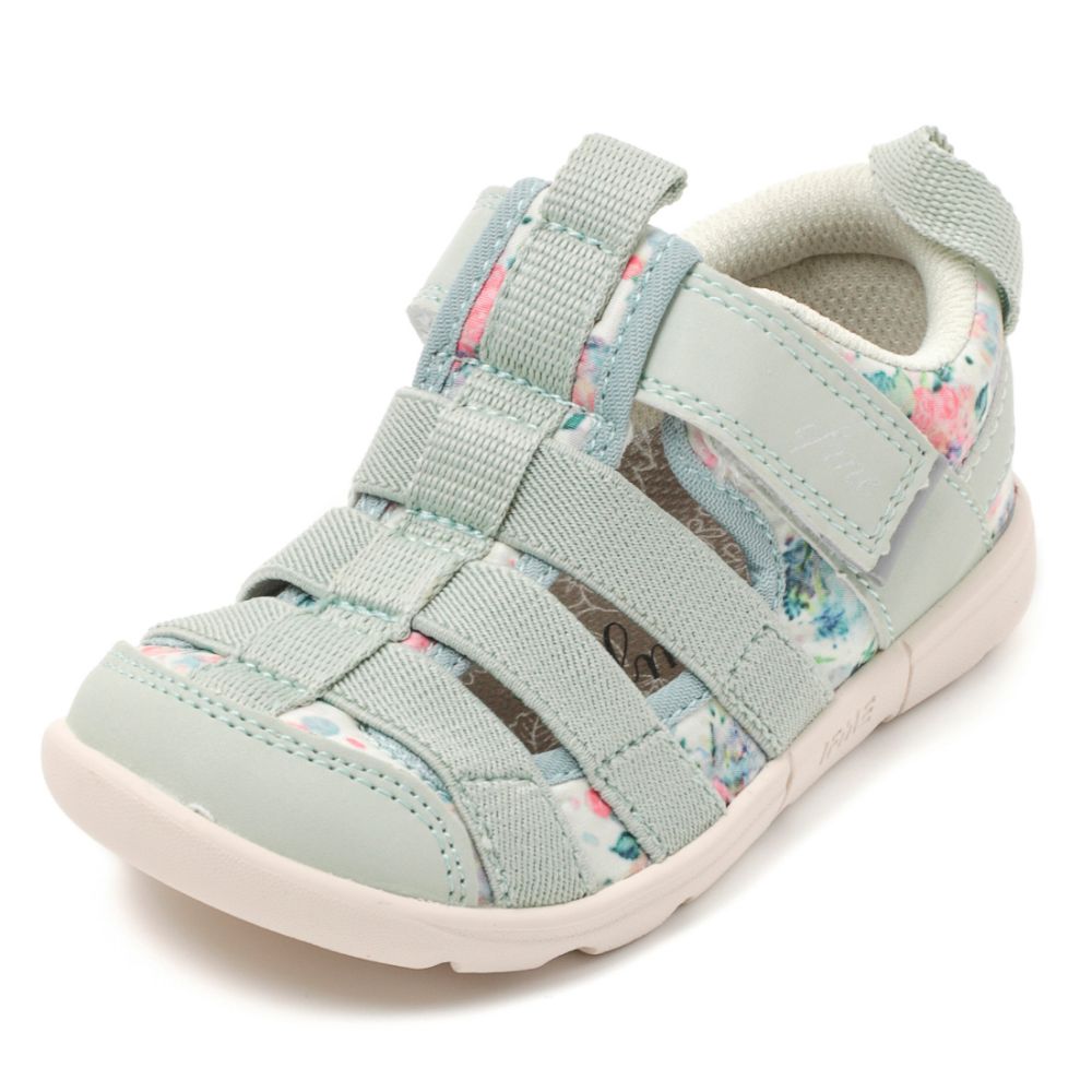IFME CALIN Watercolor Pattern Amphibious Sneakers (Direct from Japan) - Healthy Functional Children's Shoes (15-21cm) - Girls' Shoes
