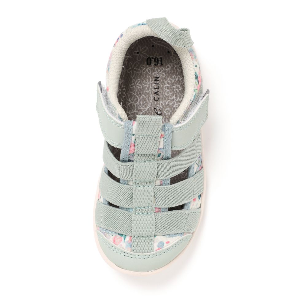 IFME CALIN Watercolor Pattern Amphibious Sneakers (Direct from Japan) - Healthy Functional Children's Shoes (15-21cm) - Girls' Shoes