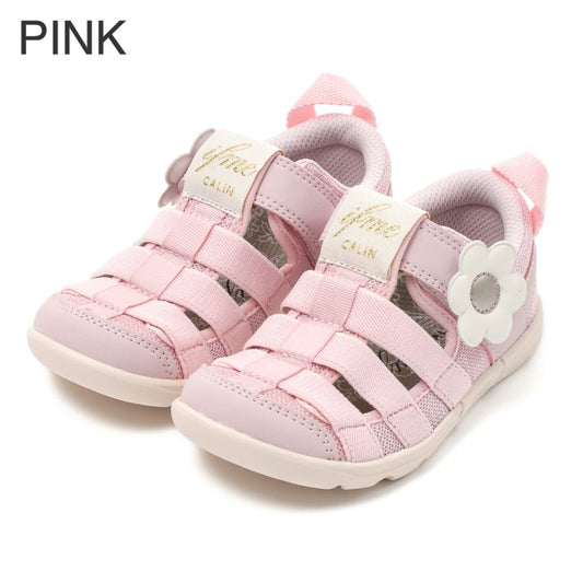 IFME CALIN Daisy Amphibious Sneakers (Direct from Japan) - Healthy Functional Children's Shoes (15-21cm) - Girls' Shoes