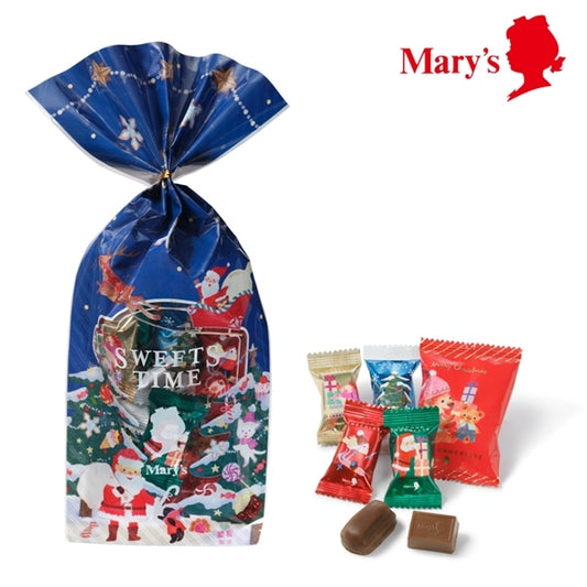 日本直送 Mary's Chocolate 聖誕包裝朱古力糖果包 聖誕快樂特輯 新年行運發財特輯 Christmas Happy New Year 馬年 限定手信