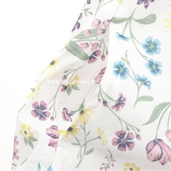 Japanese children's clothing pe#main dress 80-130cm girls summer dresses