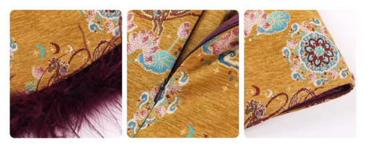 新年童裝 雅典風新年背心(毛毛可拆) 110-170cm 親子裝 女童款/大人款 新年中式華服唐裝 新春馬年 2026年