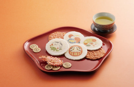 日本直送 桂新堂 冬季精選蝦片 26袋 聖誕快樂特輯 新年行運發財特輯 Christmas Happy New Year 馬年 限定手信