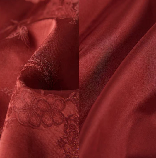 新年童裝 平安喜樂提花夾棉外套 100-160cm/S-XL 親子裝 女童款/大人款 新年中式華服唐裝 新春馬年 2026年 AAA