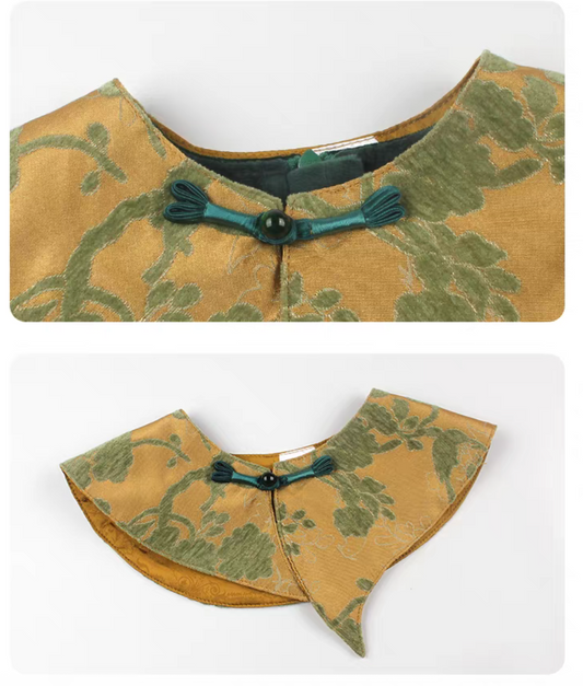 新年童裝 福馬賀歲連身裙 80-160cm 女童款 新年中式華服唐裝 新春馬年 2026年 AAA