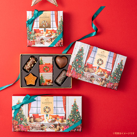 日本直送 Godiva 聖誕朱古力禮盒 4/7/9/13/20個 聖誕快樂特輯 新年行運發財特輯 Christmas Happy New Year 馬年 限定手信