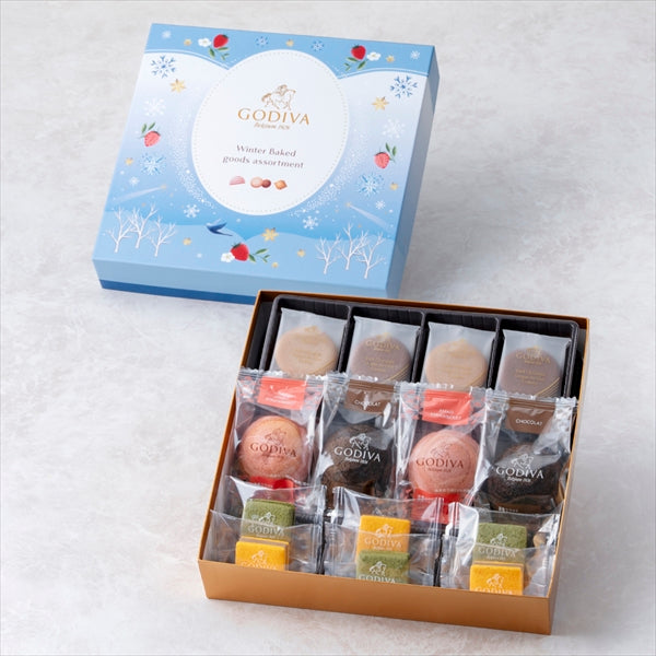 日本直送 Godiva 冬之雜錦禮盒 10/18個 聖誕快樂特輯 新年行運發財特輯 Christmas Happy New Year 馬年 限定手信