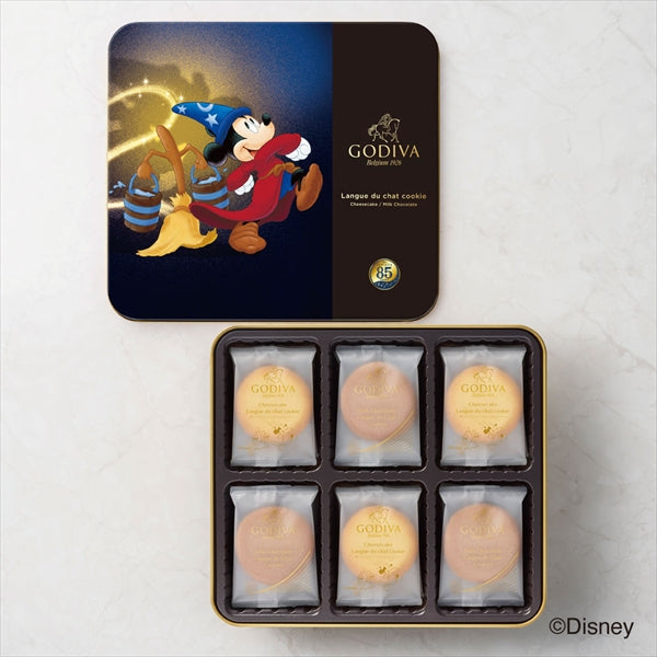 日本直送 Godiva Disney魔法幻想曲系列 芝士朱古力餅乾禮盒 4/8/18個 聖誕快樂特輯 新年行運發財特輯 Christmas Happy New Year 馬年 限定手信