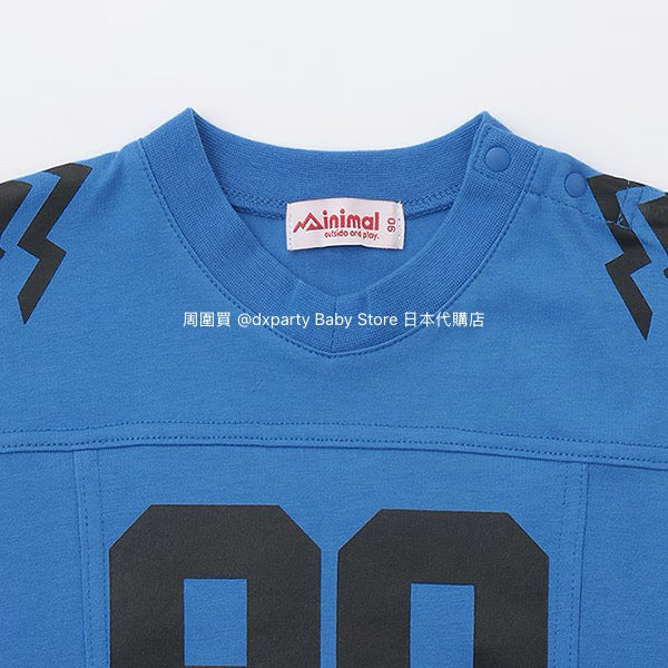Japanese children's clothing mini #ML anti-fouling series waterproof series sports tops 90-140cm boys'/girls' summer TOPS