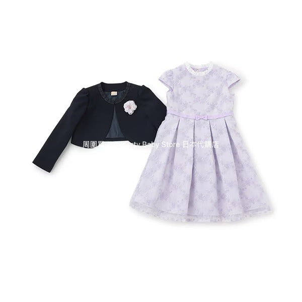 Japanese children's clothing pe#main dress two-piece suit 110-130cm girls summer dress outerwear interview / banquet / performance