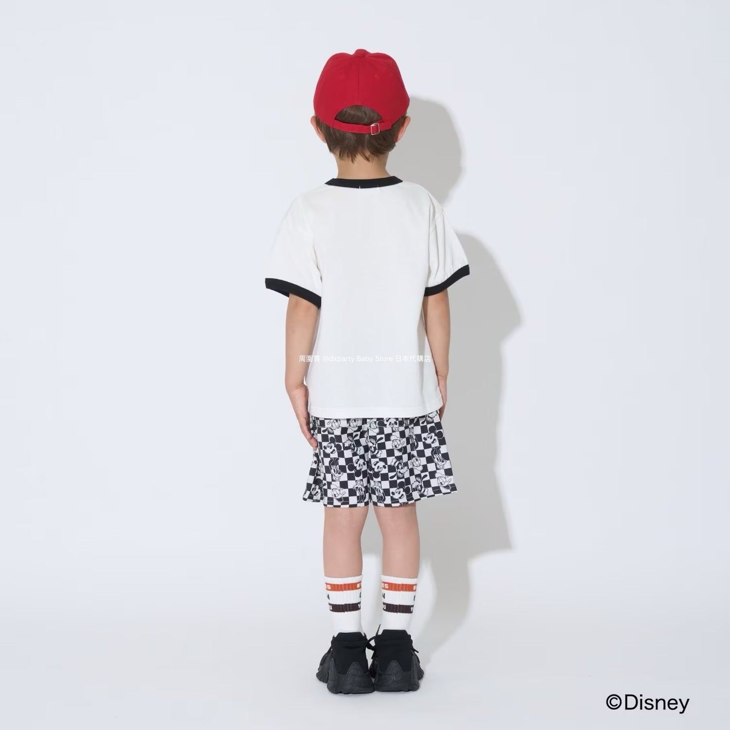 Japanese children's clothing b・R# x Diseny quick-drying UV-resistant printed tops (100-150cm) for boys and girls (summer TOPS)