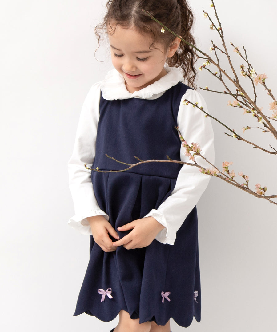 Japanese children's clothing panpantutu dress vest dress 100-130cm girls summer dresses interview / banquet / performance